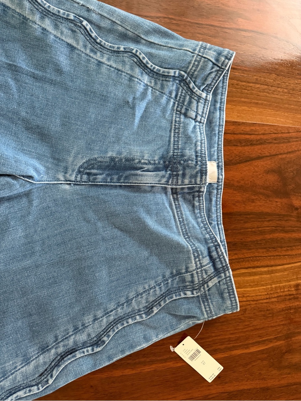 Maeve Light Blue Wide Leg Jeans